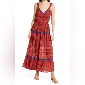 RAGA Josefina Tiered Sleeveless Maxi Dress!